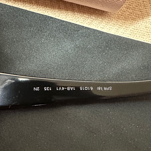 Prada Oversized Black Sunglasses - Picture 6 of 10